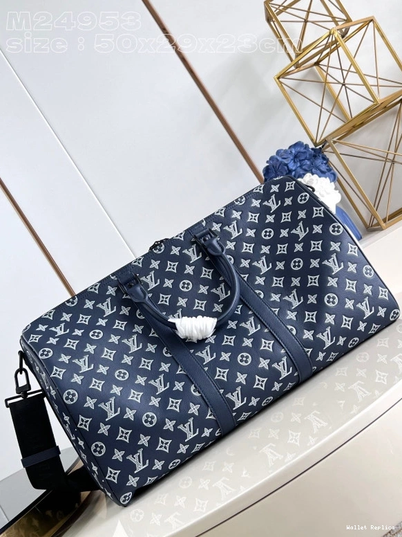 Affordable LOUIS KEEPALL 50 VUITTON BANDOULIÈRE 0801